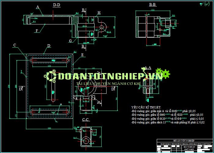 THIẾT KẾ QUY TRÌNH CÔNG NGHỆ GIA CÔNG CHI TIẾT BÀN KHOAN CHỮ NHẬT