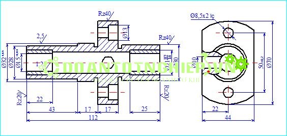 THIẾT KẾ QUY TRÌNH CÔNG NGHỆ GIA CÔNG CHI TIẾT BẠC ĐỠ