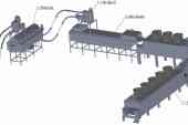 LUẬN VĂN TỐT NGHIỆP Thiết kế dây chuyền sản xuất điều rang muối, năng suất 1000 (kG/ giờ) file 3D Solidworks file 2D bản vẽ CAD