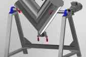 Thiết kế 3D máy trộn dạng V (cung cấp file CAD 3D)