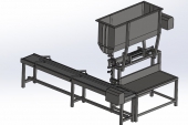 THIẾT KẾ 3D máy đóng gói sản phẩm bánh ngọt tự động (cung cấp file step)