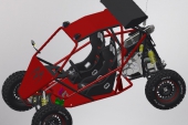 THIẾT KẾ 3D xe đua địa hình Crosskart 400CC phiên bản 2 chỗ ngồi hay off-road (cung cấp file step)