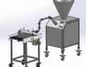 Thiết kế 3D Thiết bị Chế Biến Thực Phẩm Công Nghiệp Máy Ép Chia Phần mô hình 3D