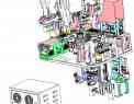 Thiết kế 3D Dây chuyền lắp ráp vòng đệm loa iPhone 14 sử dụng phần mềm CREO, SOLIDWORKS... (cung cấp file 3D step)