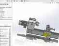 Thiết kế 3D Máy tiện mini sử dụng phần mềm CREO, SOLIDWORKS... (cung cấp file 3D step)