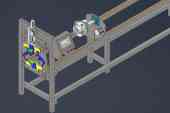 THIẾT KẾ 3D máy cắt ống bằng công nghệ cnc (cung cấp file step)