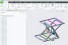 Thiết Kế 3D Bàn Nâng Khí Nén (Tất cả các bộ phận kèm theo) mở bằng các phần mềm 3D
