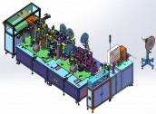 Thiết kế 3D Máy đóng gói và cắt tự động FPC (cung cấp file 3d step)