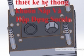 ĐỒ ÁN tốt nghiệp thiết kế hệ thống khuôn THIẾT KẾ KHUÔN ÉP NHỰA NẮP LẬT THÙNG RÁC 3D