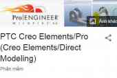 THIẾT KẾ BÀI TẬP CAD CAM CNC trên PRO E PTC Creo Elements/Pro (Creo Elements/Direct Modeling)