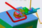Thiết kế 3D máy uốn ống thép sử dụng phần mềm CREO, SOLIDWORKS... (cung cấp file step)