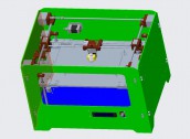 Thiết kế 3D máy in 3D (cung cấp file 3D CREO)