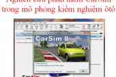 Nghiên cứu phần mềm CarSim trong mô phỏng kiểm nghiệm ôtô